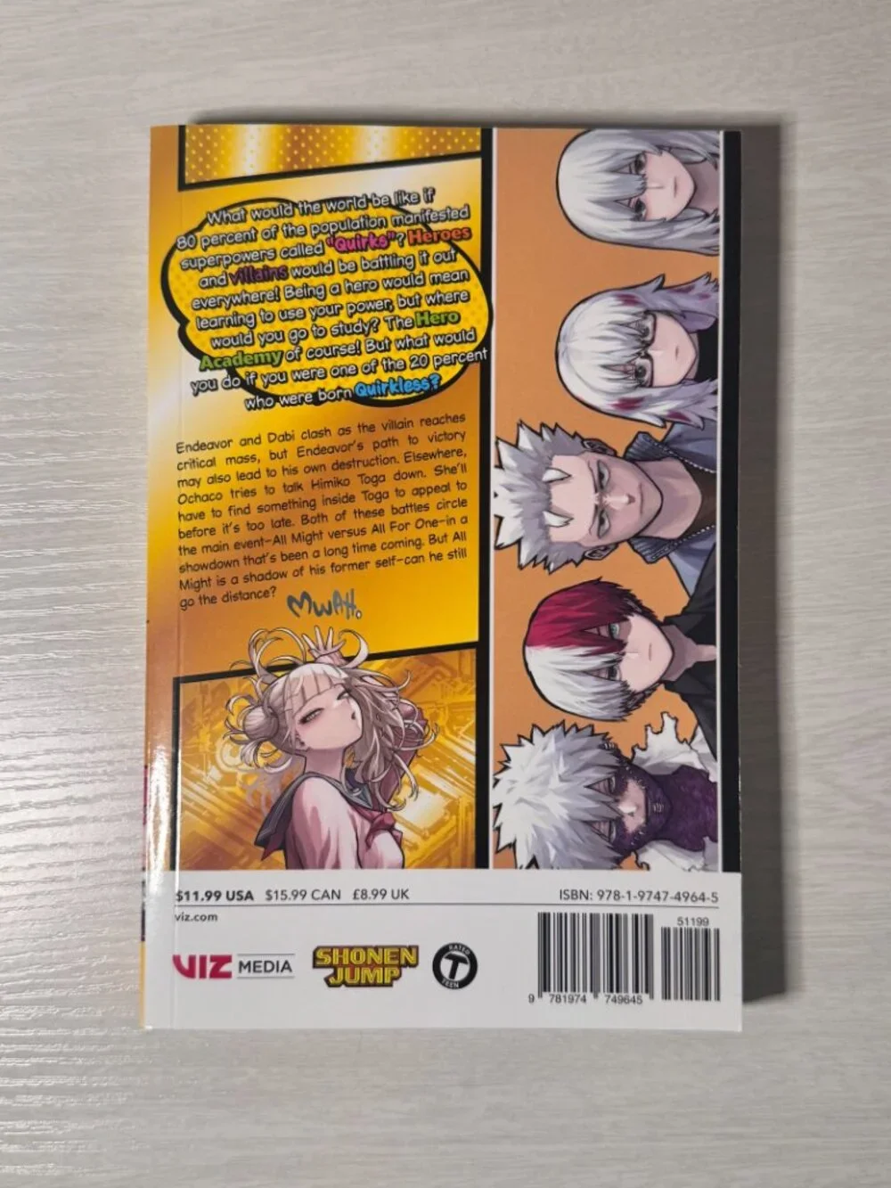 My Hero Academia, Vol. 39 Manga Kohei Horikoshi (Paperback)